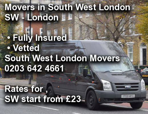 Movers in South West London SW, 